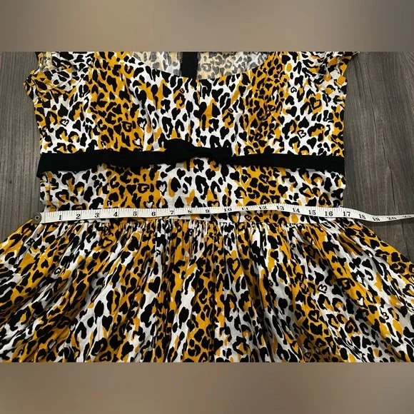 Bernie dexter leopard print dress